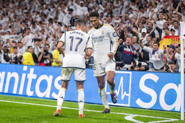 貝林厄姆稱(chēng)贊巴斯克斯傳奇表現(xiàn)